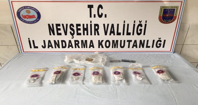 Nevşehir’de esrar satıcısı 1 kişi tutuklandı