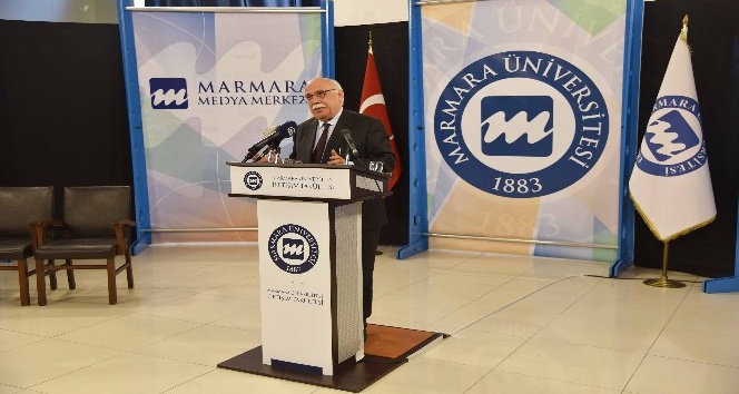Nabi Avcı, Marmara Üniversitesi İletişim Fakültesinin açılış dersini verdi