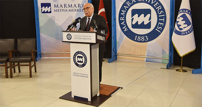 Nabi Avcı, Marmara Üniversitesi İletişim Fakültesinin açılış dersini verdi