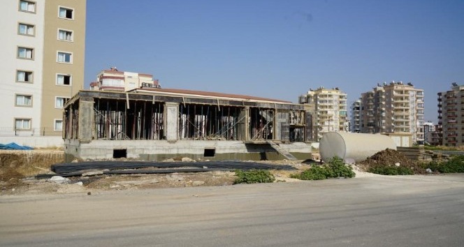 Altınşehir Mahallesi taziye evi inşaatı hızla yükseliyor