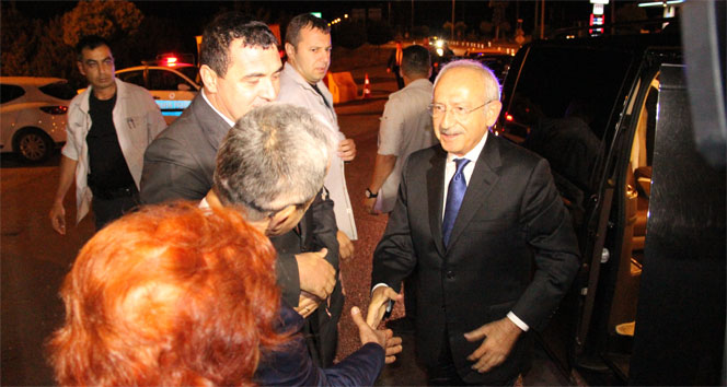 Kılıçdaroğlu oğlunun yemin töreni için Sivas&#039;a geldi