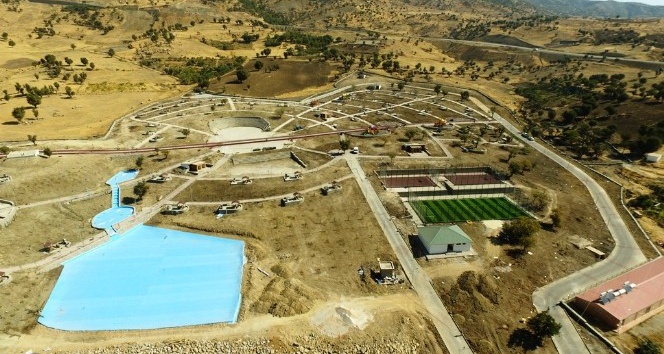 Şırnak belediyesinin desteklediği mesire alanı projesinde sona gelindi