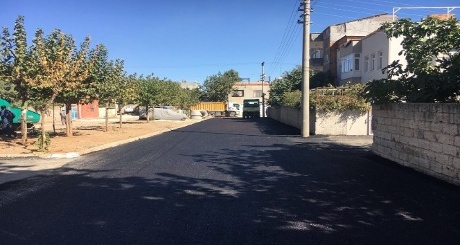 Malazgirt Mahallesinde asfalt çalışması yapıldı