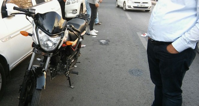 Diyarbakır’da motosiklet kazası: 2 yaralı