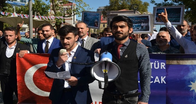 Trabzon’da Alperen Ocakları “Kerkük” yürüyüşü düzenledi