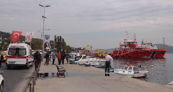 Sarıyer’de denize düşen bir genç boğuldu