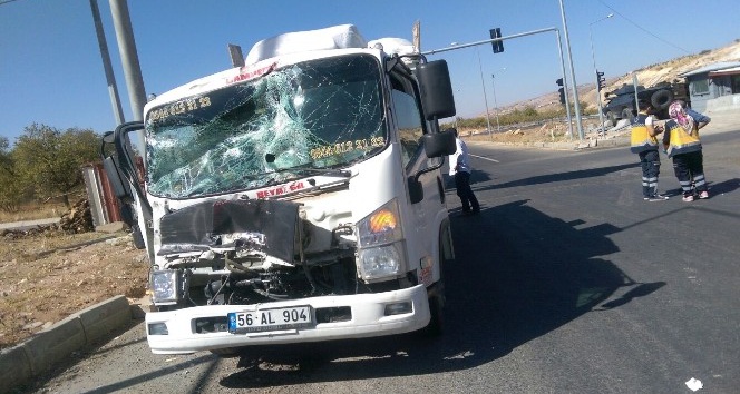 Siirt’te trafik kazası: 2 yaralı