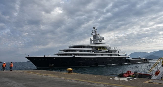 Rus iş adamının lüks yatı Marmaris’te