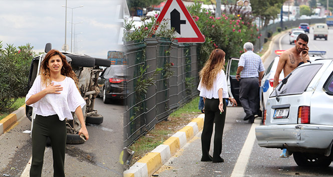 Trafik kazası geçiren nişanlısını göremeyince yüreği ağzına geldi