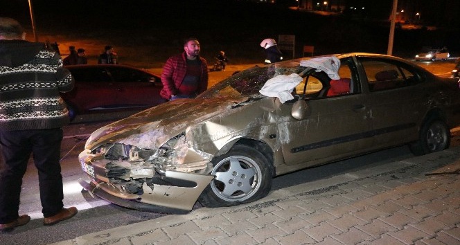 Yozgat’ta trafik kazası: 1 yaralı