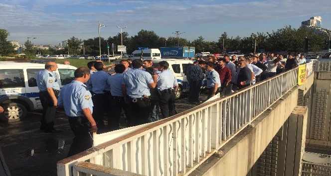 Adana’da dolmuşçuların hat kavgası
