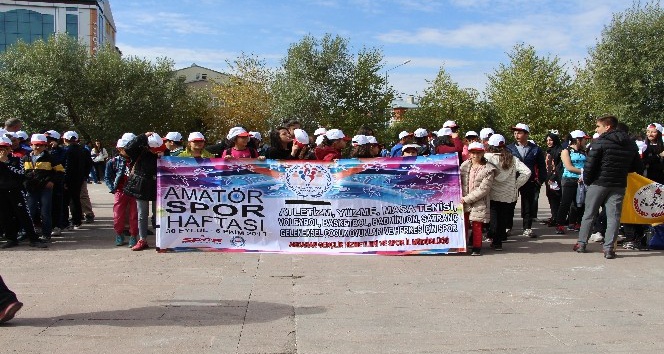 Ardahan’da Amatör Spor Haftası kutlamaları başladı