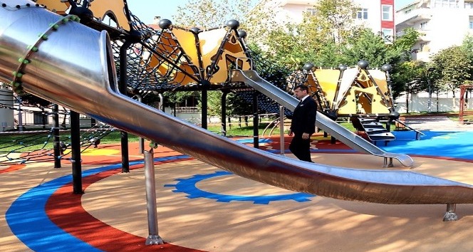 Muhsin Yazıcıoğlu Parkı yenilendi