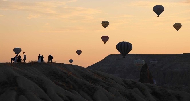 Kapadokya’da balon uçuşları bugün de iptal edildi