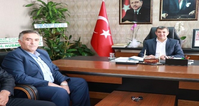 Damızlık Birliği Başkanı Kayan AK Parti İl Başkanı Altınsoy ile görüştü