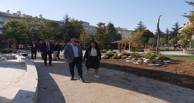 Başkan Hasan Akgün, ilçede gerçekleştirilen çalışmaları yerinde inceledi
