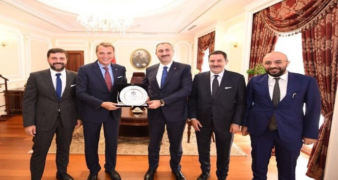 Fikret Orman, Adalet Bakanı Abdulhamit Gül’ü ziyaret etti