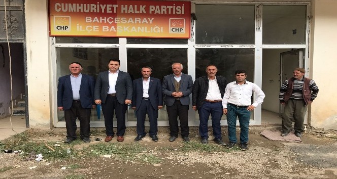 Kaymakam Özcan’dan CHP’ye iade-i ziyaret