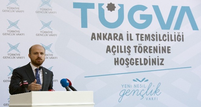 Bilal Erdoğan, TÜGVA Ankara İl Temsilciliği binasının açılışını yaptı