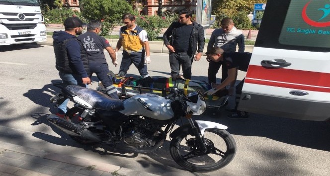 Bilecik’te motosiklet kazası; 1 yaralı