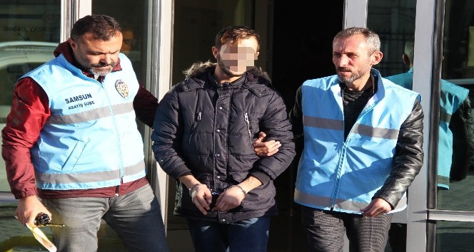 Samsun’da bir kişiyi bıçakla ağır yaralayan genç tutuklandı