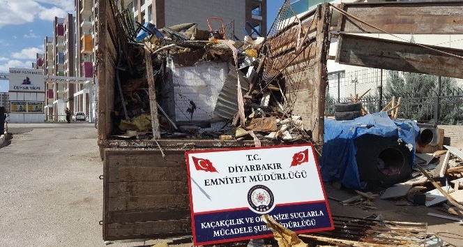 Diyarbakır’da 139 bin 100 paket kaçak sigara ele geçirildi