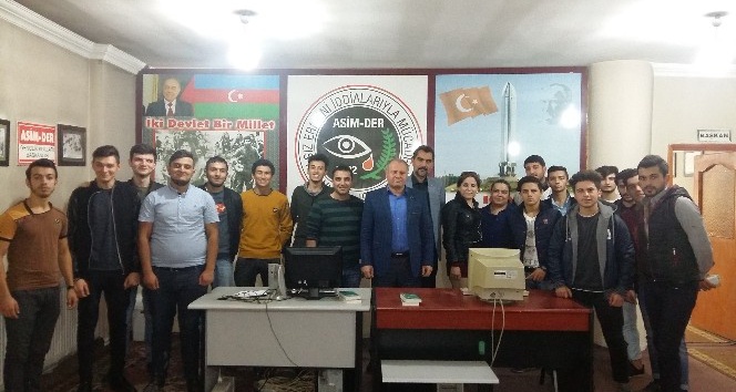 Azerbaycan’lı öğrencilerden Asimder’e ziyaret
