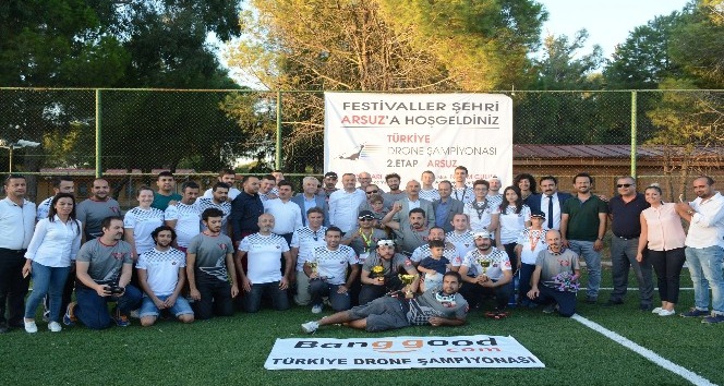 Türkiye Drone Şampiyonası Arsuz etabı tamamlandı