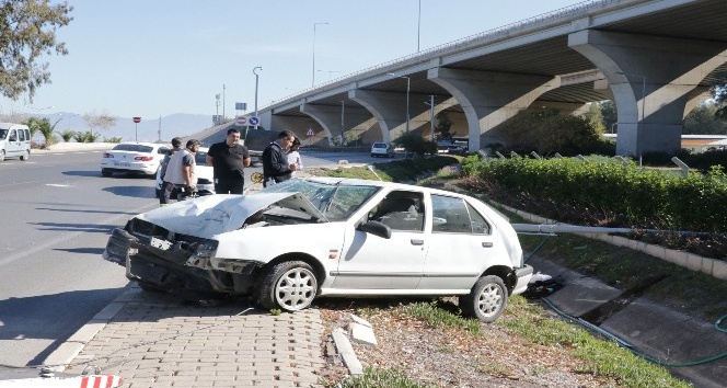 İzmir’de trafik kazası: 1 yaralı