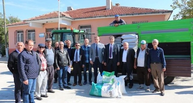 Edirne’de 22,75 ton yem bitkisi tohumu dağıtıldı