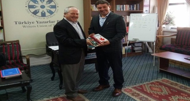 Erzurum İl Milli Eğitim Müdürü Yıldız, TYB Erzurum şubesini ziyaret etti
