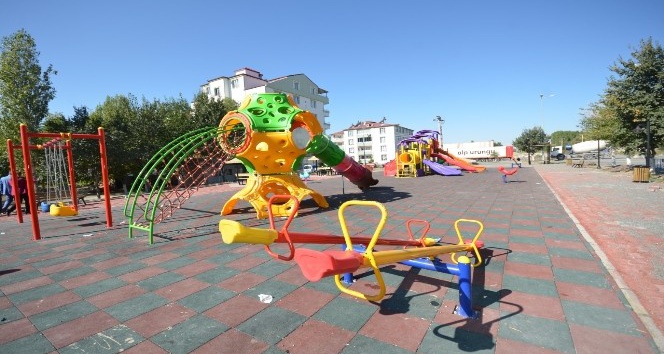 Belediyeden park ve bahçe düzenlemesi