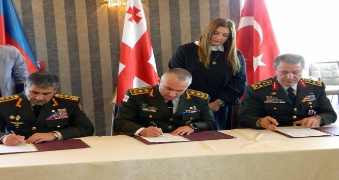Türkiye-Azerbaycan-Gürcistan Silahlı Kuvvetler Komutanları Toplantısı