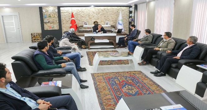 AK Parti Yahyalı teşkilatından Belediyeye ziyaret
