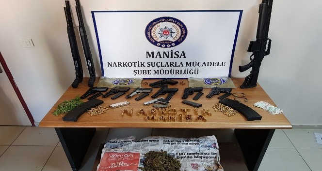 Manisa polisi uyuşturucuya göz açtırmadı