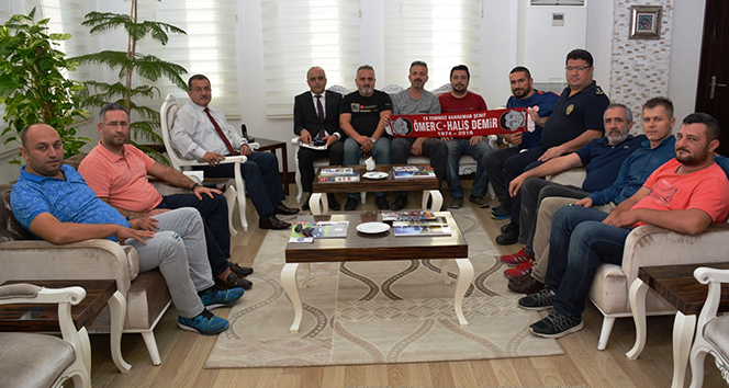 Antalyaspor taraftar gruplarından Uzunkaya’ya ziyaret