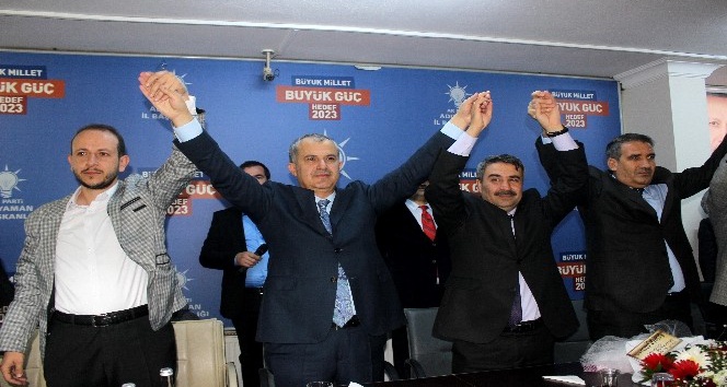 AK Parti İl Başkanı Erdoğan’a görkemli karşılama