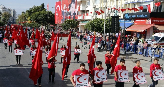 Antalya’da Cumhuriyet Bayramı kutlamaları