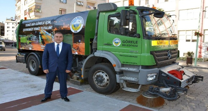 Görele Belediyesi çevre temizliği için yeni araç aldı
