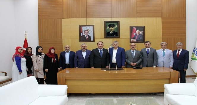 Başkan Toçoğlu, Genel Başkan Yardımcısı Karacan’la bir araya geldi