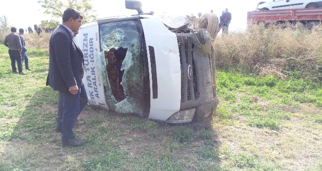 Iğdır’da Trafik kazası:10 yaralı