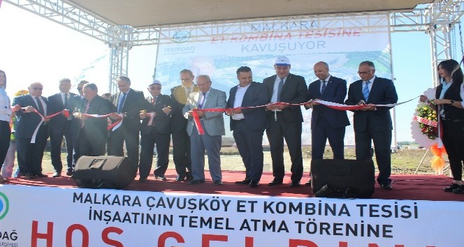 Türkiye’nin ikinci büyük et kombina tesisinin temeli atıldı