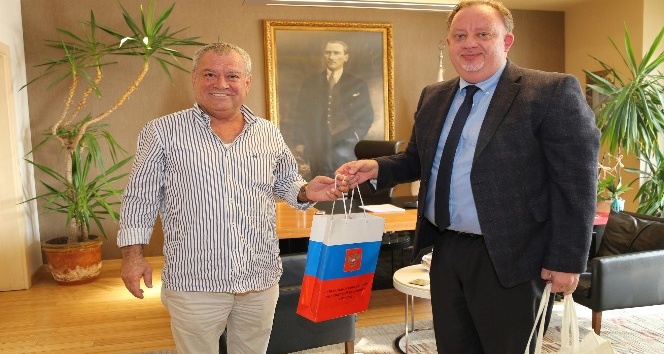 Rusya Antalya Başkonsolosu Bodrum Belediyesi’ni ziyaret etti