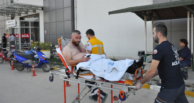 İznik&#039;te pompalı dehşeti: 2 yaralı