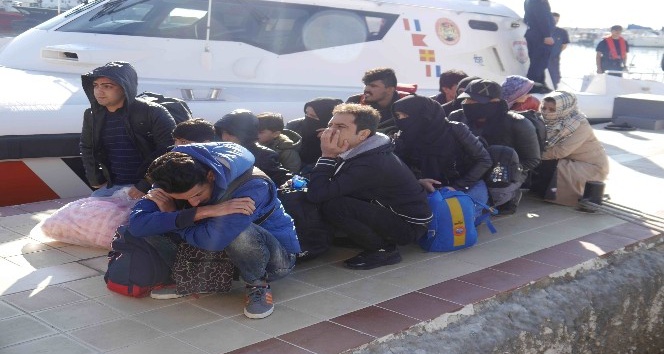 Çanakkale’de 18 mülteci yakalandı