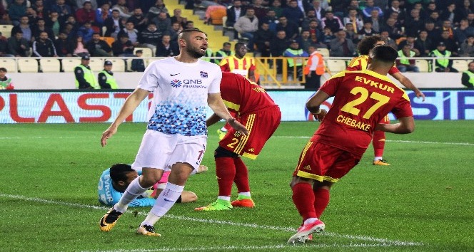 Süper Lig: Evkur Yeni Malatyaspor: 1 - Trabzonspor: 0 (Maç sonucu)