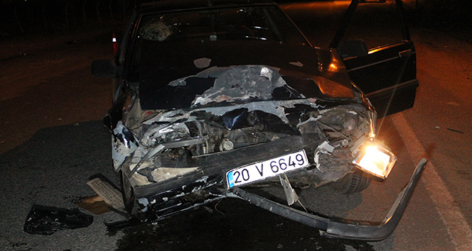 Elazığ’da trafik kazası: 3 yaralı