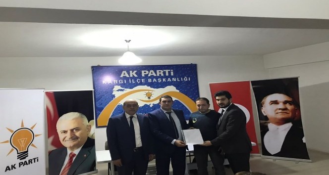 AK Parti Kargı gençlik kolları başkanı Üstünel oldu