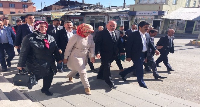 Milletvekili Taşkesenlioğlu, Aşkale’de incelemelerde bulundu