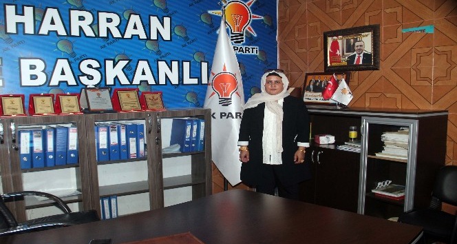 AK Parti Harran İlçe Kadın Kolları Başkanı Huriye Biter: